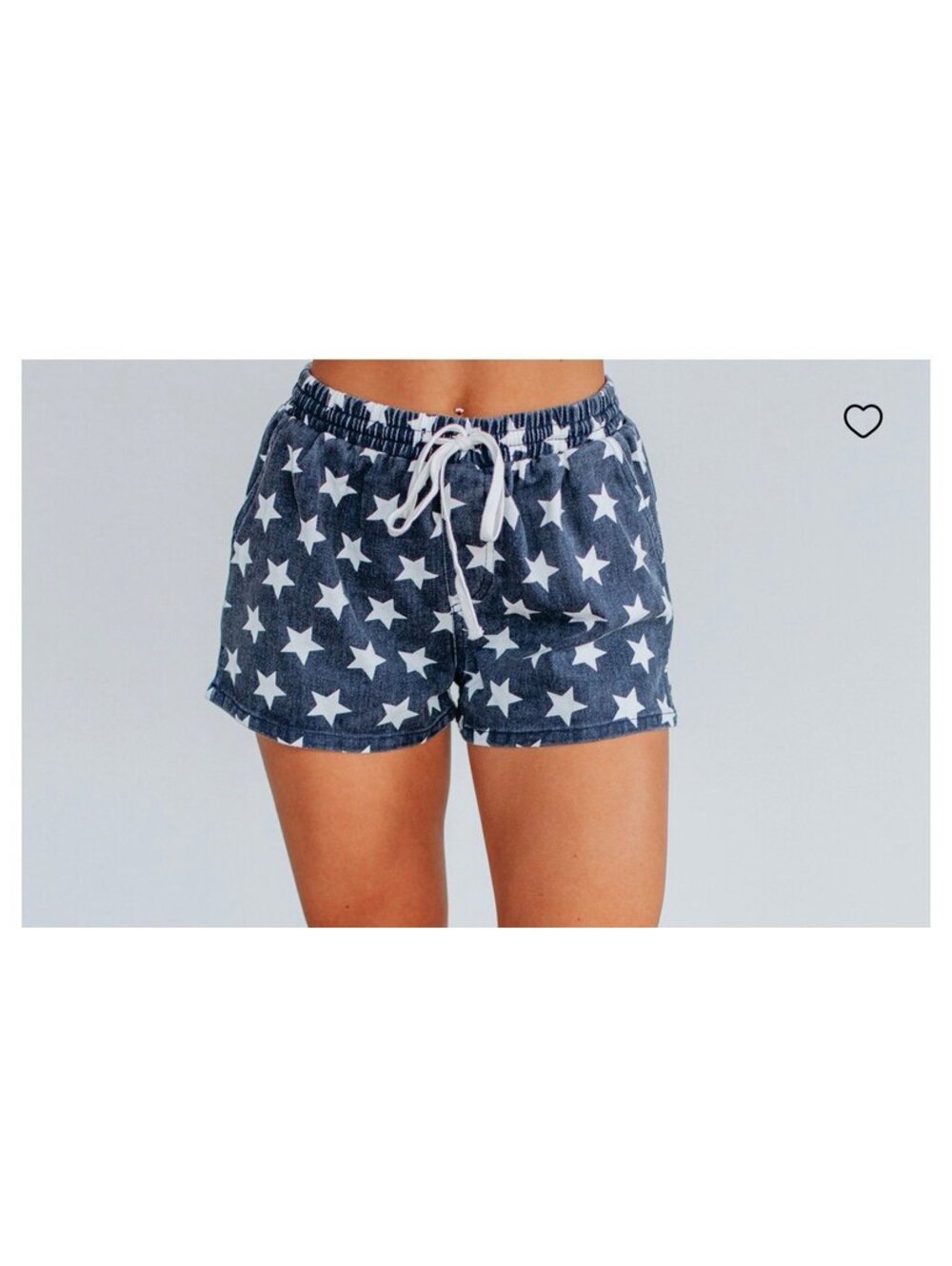 Seeing stars denim Shorts